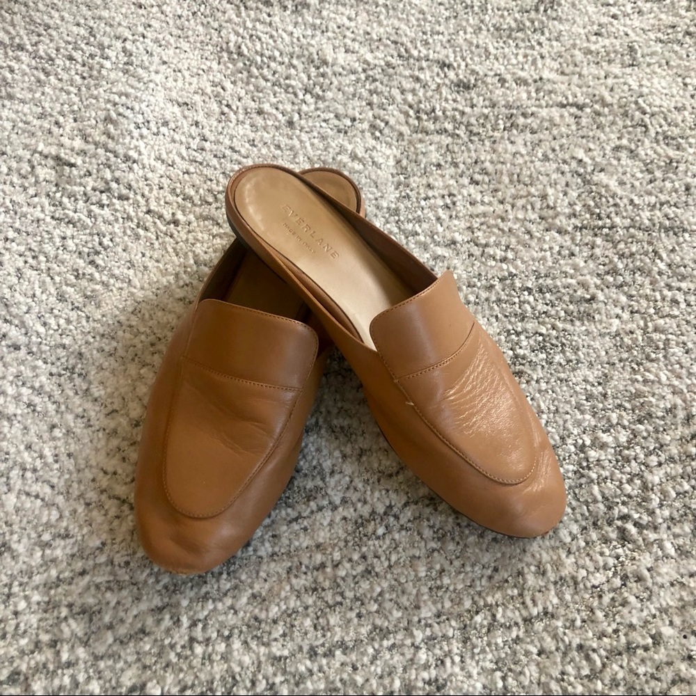 Everlane The Day Loafer Mule - Caramel